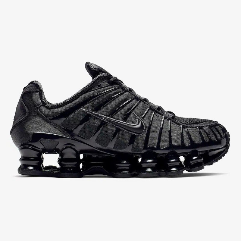 Nike Shox TL Black and Max Orange