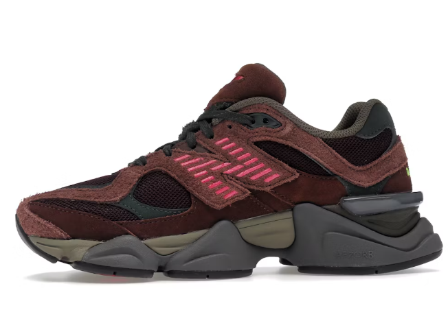 New Balance 9060 Rich Oak Burgundy