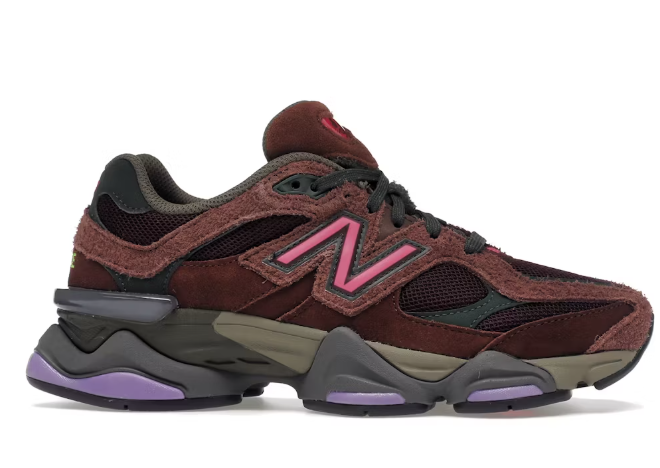 New Balance 9060 Rich Oak Burgundy