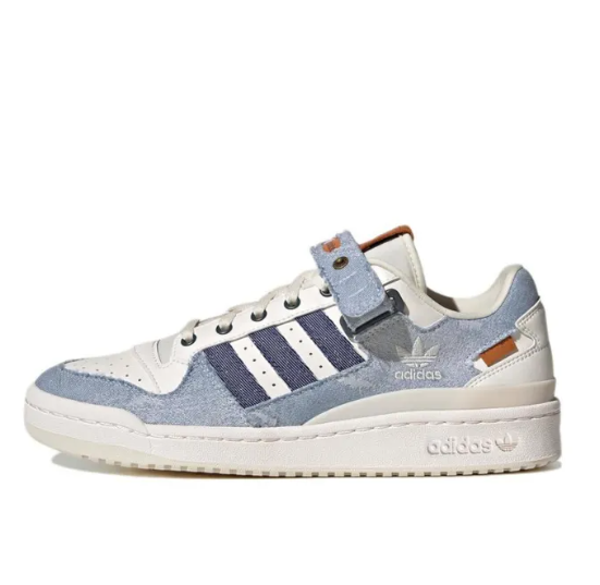 Adidas Originals Forum Low  Blue Cloud White