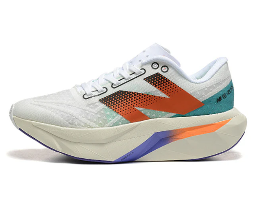 New Balance Fuelcell Supercomp Elite V4 Branco/Laranja