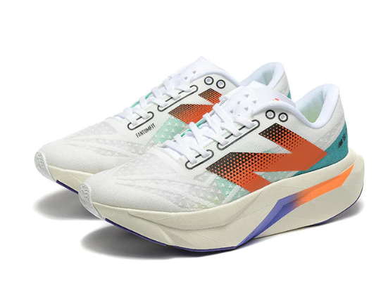 New Balance Fuelcell Supercomp Elite V4 Branco/Laranja