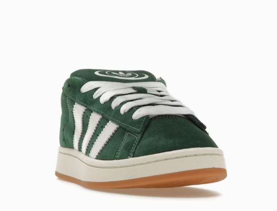 Adidas Campus 00's Dark Green Cloud White