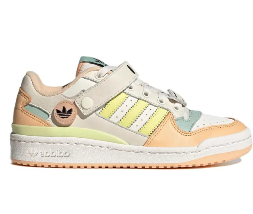 Adidas Originals Forum Low White Light Orange