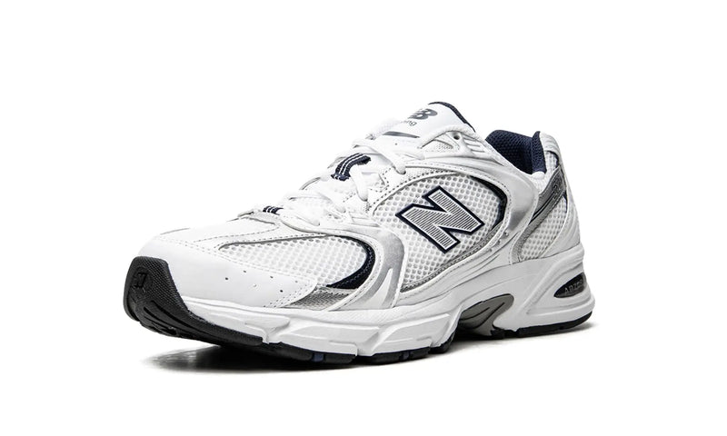 New Balance 530 White Silver Navy